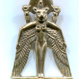 Winged Sekhmet - Bronze - 5322B