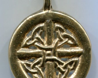 Knotwork Solar Cross - 5128-B