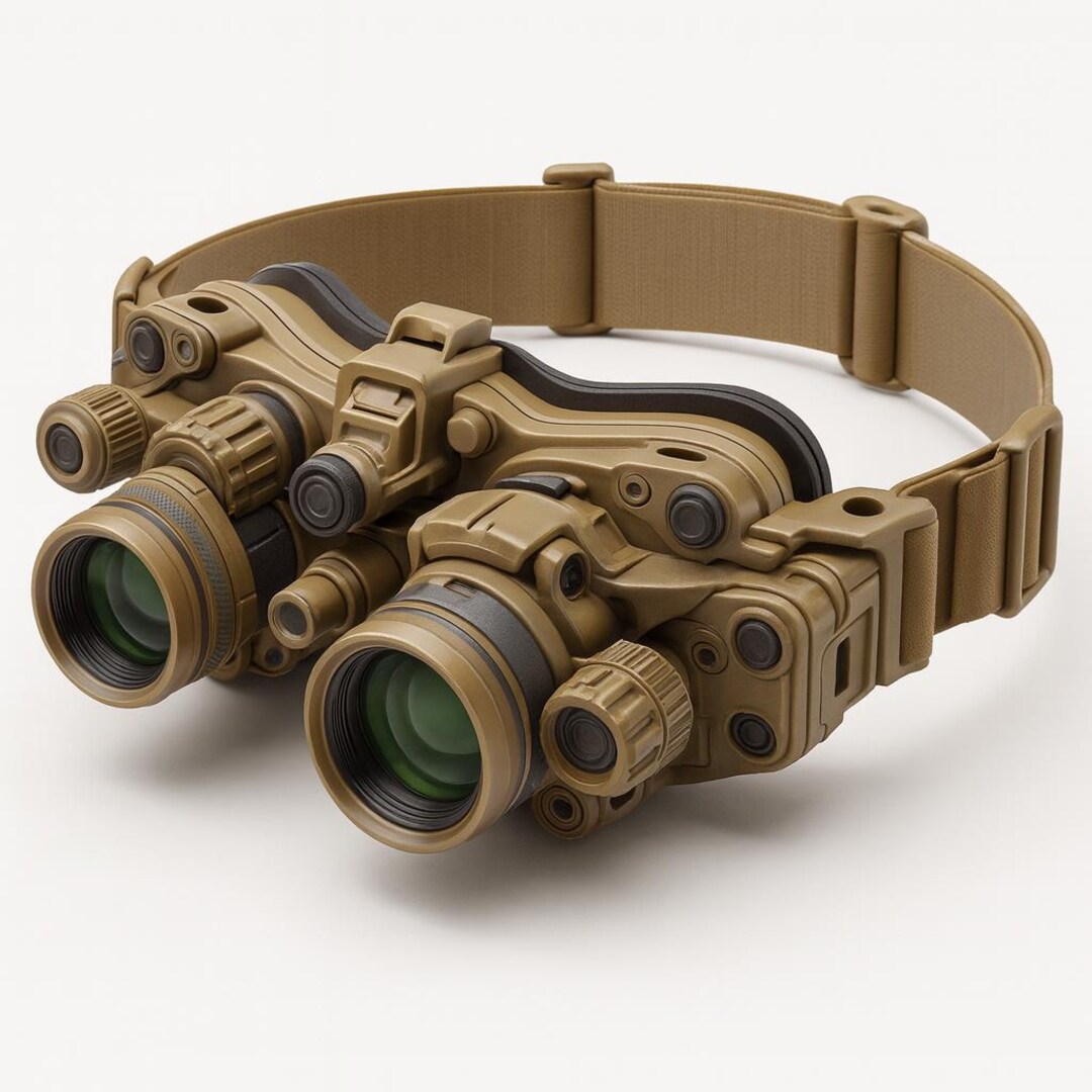 Tactical Night Vision Goggles Miniature | Military Collectible 3D Model ...