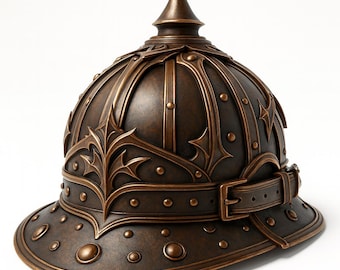 Casco de caballero medieval STL - Modelo 3D para cosplay (descarga digital)