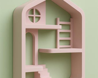 Smiski & Sonny Angel Display Case – 3D Printed Shelf for Figurine Collectibles