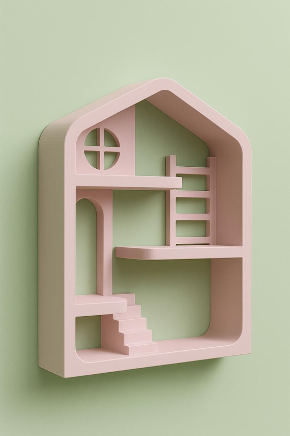 Smiski & Sonny Angel Display Case – 3D Printed Shelf for Figurine Collectibles