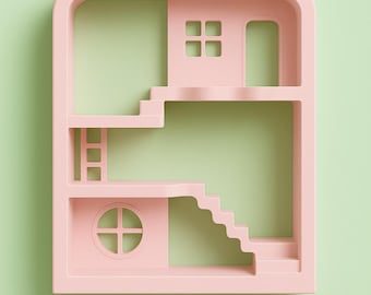 Smiski & Sonny Angel Display Case – 3D Printed Shelf for Figurine Collectibles