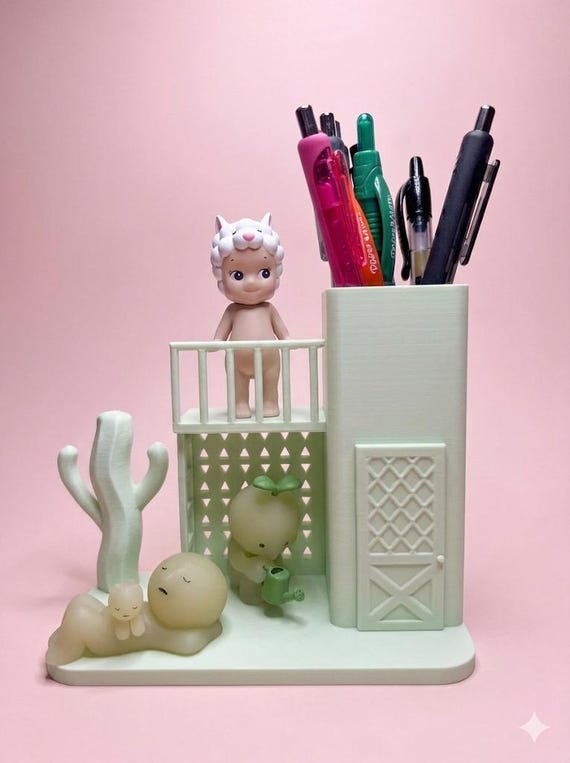 Smiski and Sonny Angel Pen Holder Display