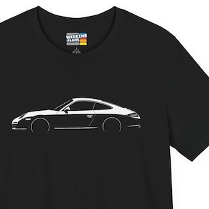 Chemise 911 avec coupe 997.2 sur le côté | Carrera S & 4S 911 années modèles 2009 2010 2011 2012 T-shirt graphique Prsche T-shirt cadeau pour amateur de voitures