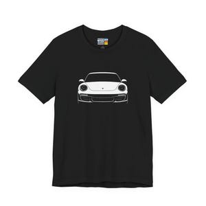 Chemise 911 avec silhouette à l&#39;avant de 997.2 | Tshirt 911 pour les années modèles 2009 2010 2011 2012 | T-shirt cadeau pour amateur de voitures T-shirt graphique Pcar