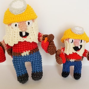 Dynamike Character PDF crochet pattern Brawl Stars