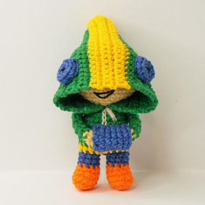 Leon Brawl Stars Character PDF crochet pattern