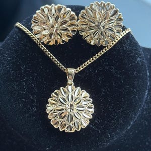 Gold jewelry set traditional habesha jewelry best selling earrings and necklace