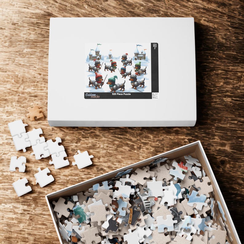 Dachshund Puzzle 520 Piece | Wiener Dog Jigsaw Puzzle - Etsy