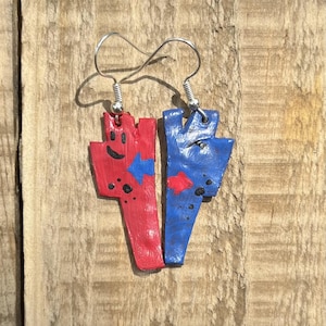 Roblox Bodyswap Potion Earrings - Handmade Clay Earrings