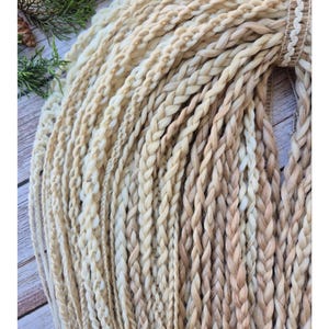 Blonde Braids Set | 60 Double Ended Boho Braids | Full Head | Classic & Fantasy Plaits | Ready to Ship