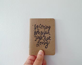 Vow books modern, Wedding vow book, First dance song, Leon Bridges Coming Home music lyrics, Wedding vow booklet, Keepsake, Romantic