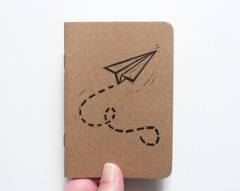 Paper plane journal, Paper airplane cute notebook, Travel, Sending love, Love notes, I miss you, Love journal, Thinking of you, Bookish