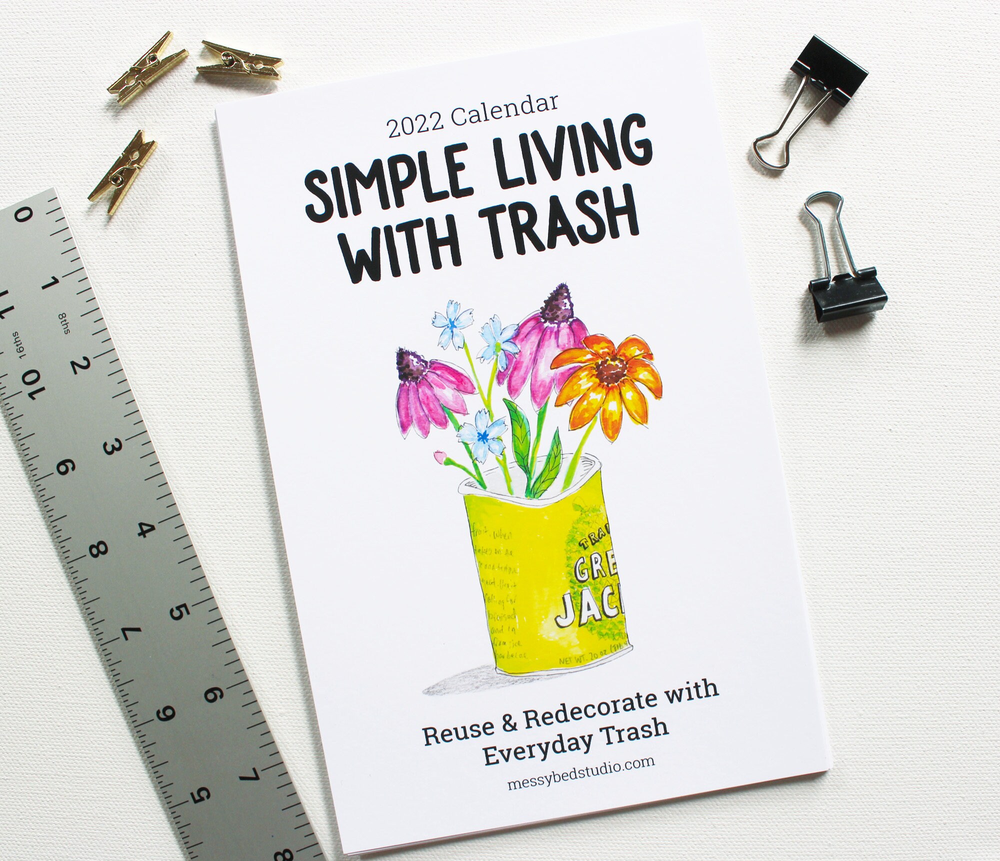 Funny Illustrated Wall Calendar 2022 Cute Calendar 2022 Wall | Etsy