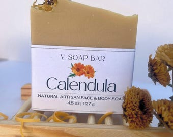 Calendula Botanical Soap | Handcrafted | All Natural