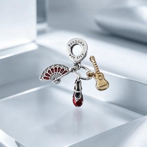 Pandora Charm Flamenco - Etsy
