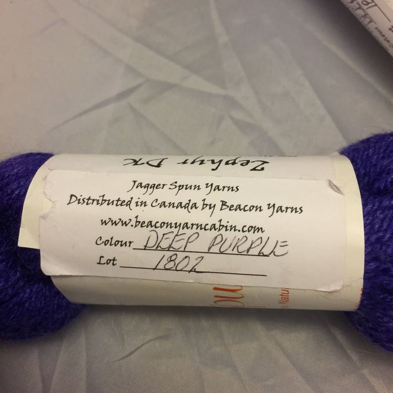 Jaggerspun ZEPHYR Dk in DEEP PURPLE