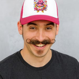 Dragon Ball Boo Cap - Pink Majin Boo Design | Anime Streetwear Snapback/Basecap | Gift for Dragon Ball Fans