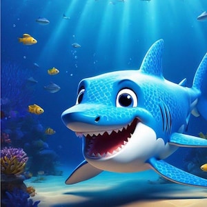 The Shark who wanted  friends ,A Bedtime Story  for Kids