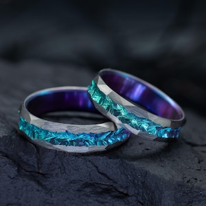 Titanium Ring, Wedding Band, Wedding Ring, His and Hers Ring, Hypoallergenic, Unique ring, Titanium Rings, Wedding Rings, Wedding Bands