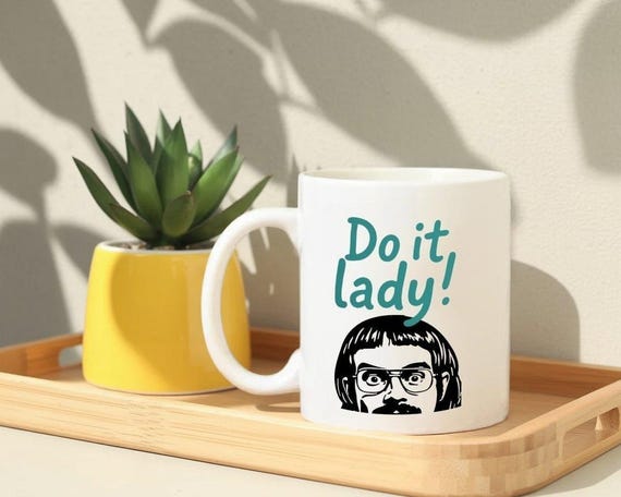 Chit Do it Lady Mug! Birthday Office Accent Coffee Mug, Feminist Gift For Coworker, Best Friend Or Boss Babe – Office Desk Mug