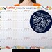hunkamunka96 reviewed Printable Wall Planner, 2019 Calendar, Year Organiser, 2019 Wall Planner, Appointment Tracker, Wedding Planner, Habit Tracker, 12 Months