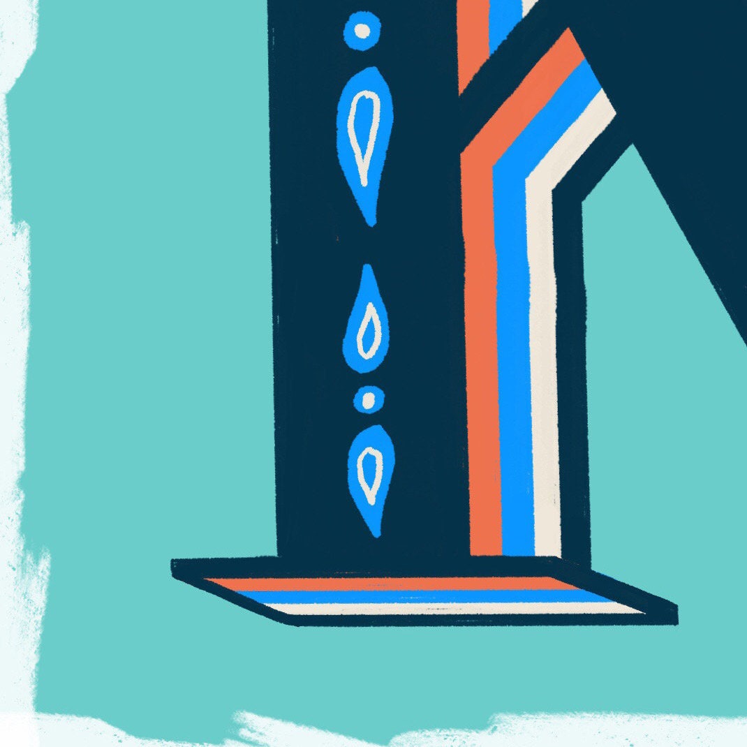 Monogram Wall Art Letter K Print Wedding Monogram Nursery Etsy