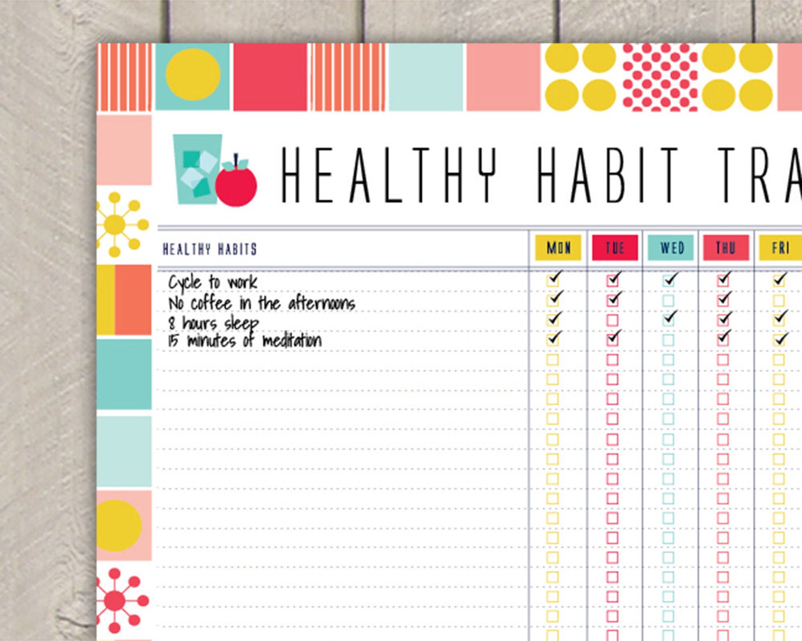 notion habit tracker template free