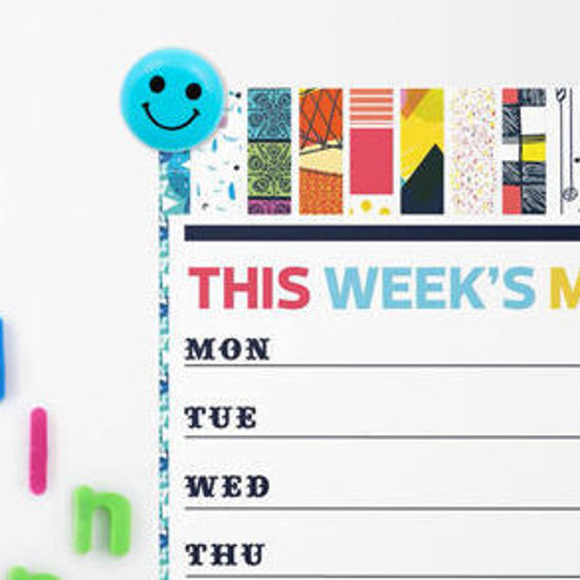 Printable Menu Planner Weekly Food Planner Family Menu Etsy printable-menu-planner-weekly-food-planner-family-menu-etsy