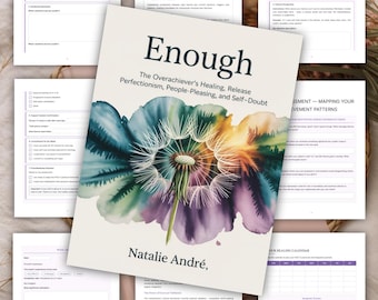 Werkboek Zelfwaardering (printbaar PDF) | Herstel van perfectionisme, mensen behagen, burn-out en meer | Download het zelfhelende werkboek voor perfectionisten