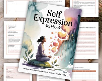 Self Expression Workbook | Voice Recovery Journal | EMDR Healing Workbook PDF | Trauma Recovery | Coercive Control Workbook