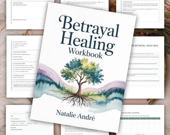 Betrayal Healing Workbook | Trauma Recovery & Trust Rebuilding Digital Printable PDF