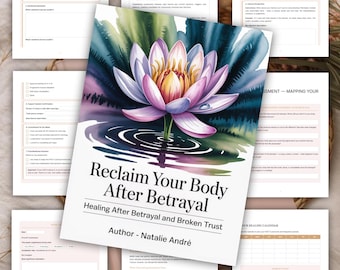 Reclaim Your Body After Betrayal | Somatic Healing Workbook | Trauma Recovery Journal | Digital Download PDF | Infidelity Healing Guide