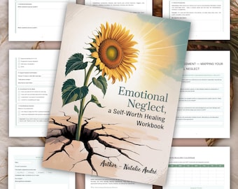 Cuaderno de trabajo para sanar la negligencia emocional | Autoayuda para el niño interior | Autocuidado emocional | Cuaderno de trabajo para la autoestima | Recuperación del trauma emocional (PDF)