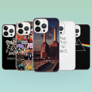Pink Floyd Phone Case Rock Album Cover for iPhone 16Plus, 15, 14, 13Pro, 12, 11, Samsung S25, S24, S23, A16, A35, A55, Pixel 9, 8A