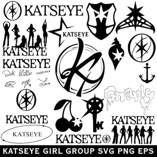 Katseye Papercraft Etsy UK katseye-papercraft-etsy-uk
