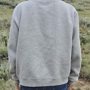 Buffalo New York Mockneck Sweatshirt | Women's Heavyweight Cotton Fleece Pullover | Oversized Fit bild 4