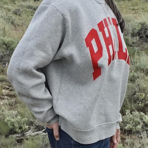 Buffalo New York Mockneck Sweatshirt | Women's Heavyweight Cotton Fleece Pullover | Oversized Fit bild 14
