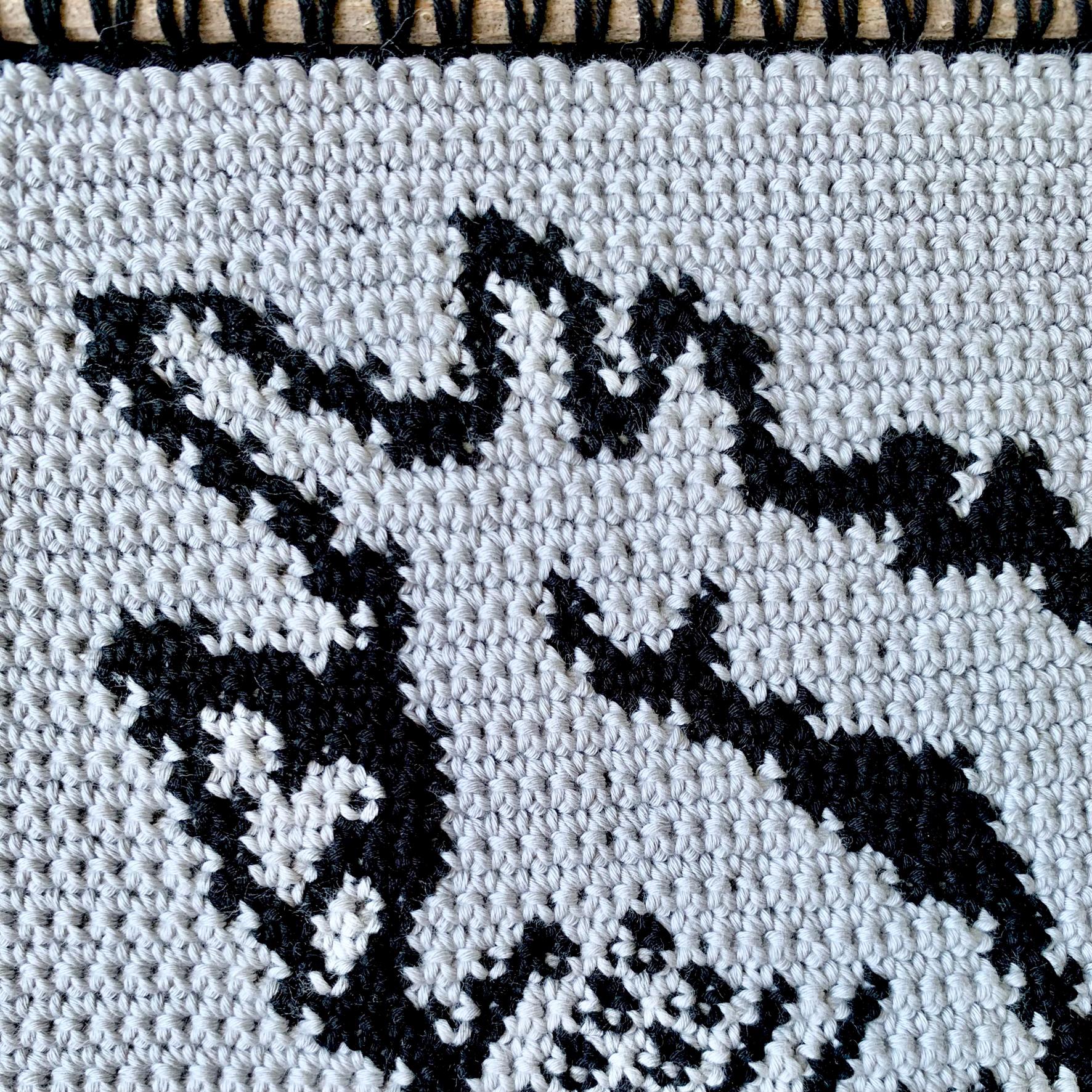 Tapestry Crochet Pattern | Mermaid's Shell | Coastal Wall Hanging