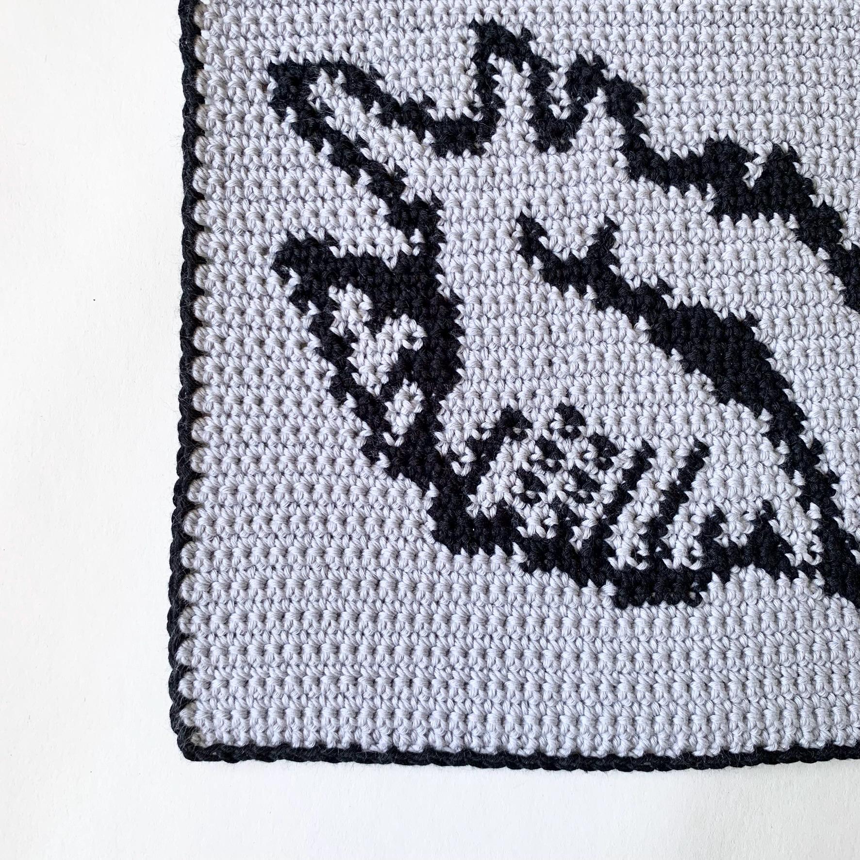 Tapestry Crochet Pattern | Mermaid's Shell | Coastal Wall Hanging