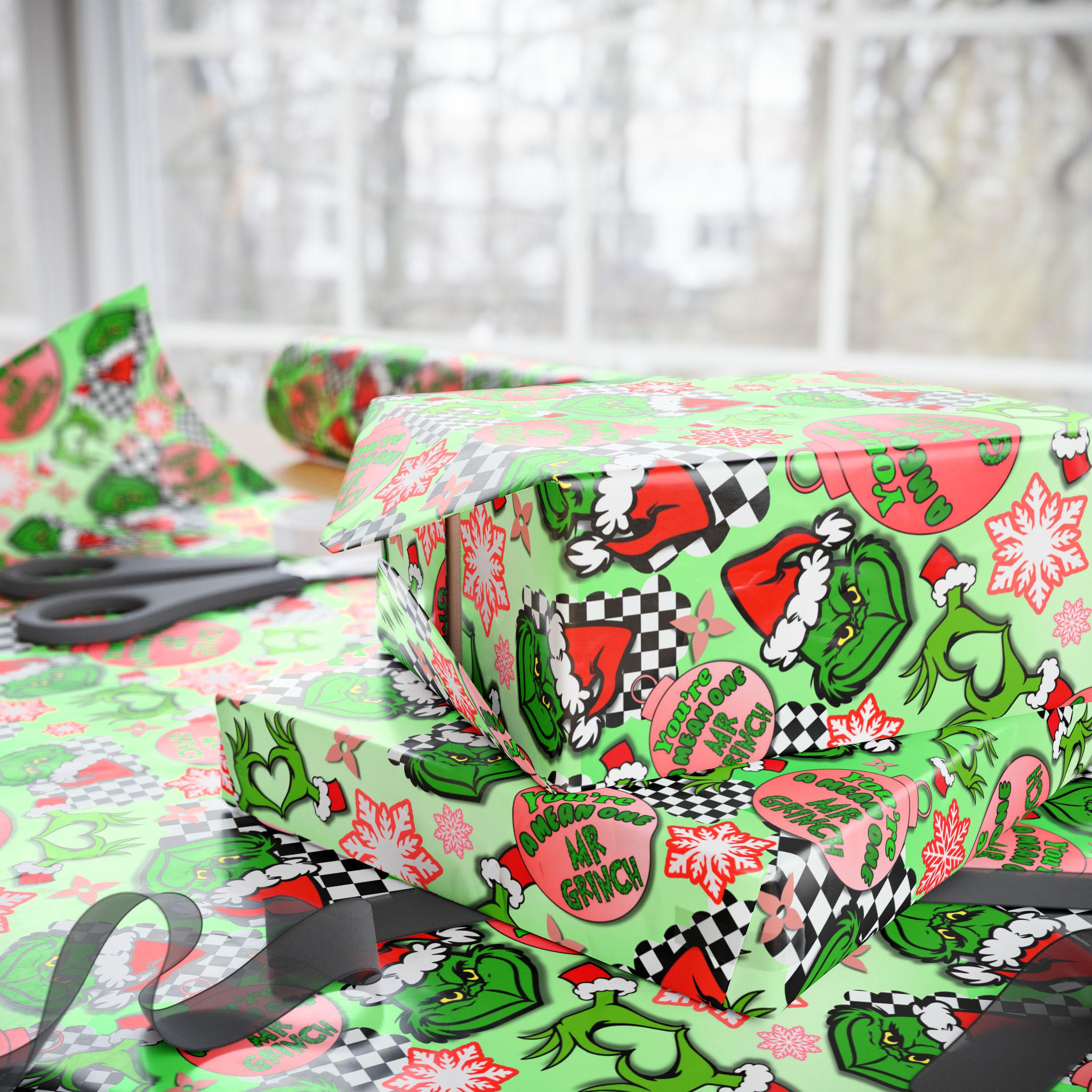 Grinch Wrapping Paper