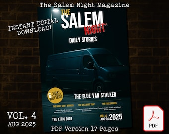 The Salem Night Magazine – Issue No. 4: The Blue Van Stalker & Other True Horror Stories