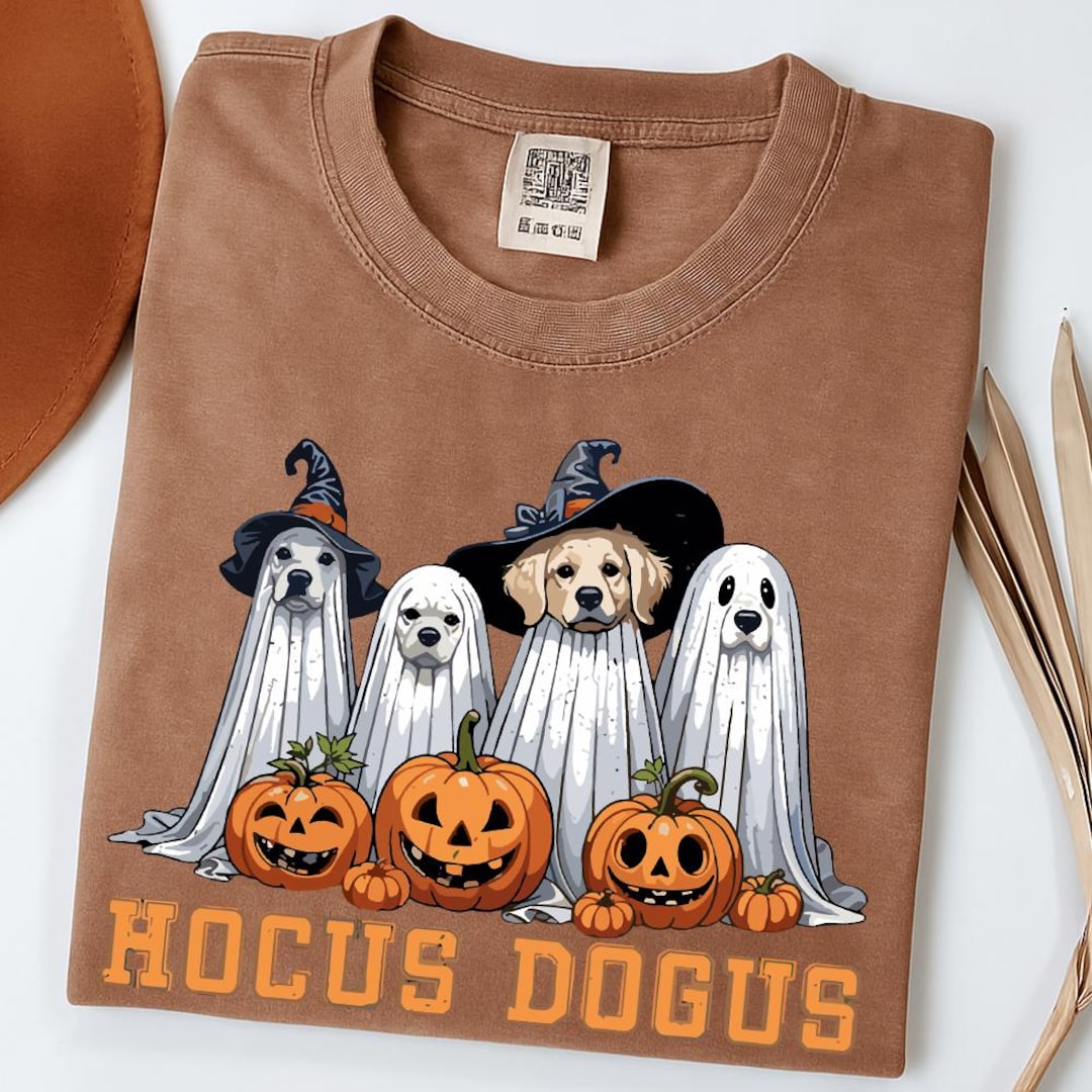 Halloween Dogs PNG SVG | Ghost Dog Clipart | Pumpkin Dog Sublimation ...
