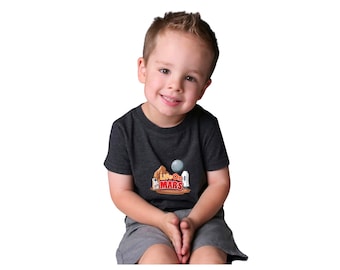 Life on Mars Infant Tee, Space Kids Top, Toddler Gift, T-Shirt, Child gift