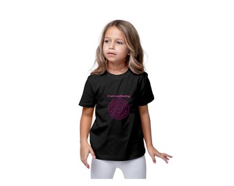 Meditation Youth Short Sleeve Tee, "I am Meditating"