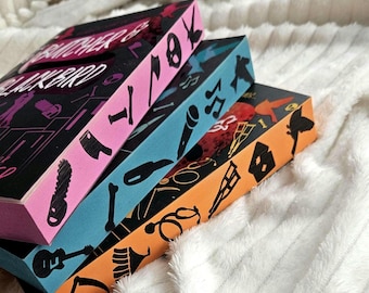 The Ruinous Love Trilogy Custom Sprayed Edge Paperback Books | Brynne Weaver Books