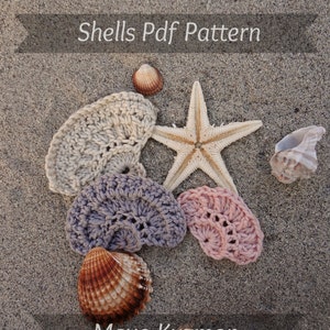 PDF Shell Crochet Patterns - crochet shell pattern, crocheted trims and edgings-instant download
