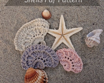 PDF Shell Crochet Patterns - motif de coquille au crochet, bordures et bordures au crochet-téléchargement immédiat
