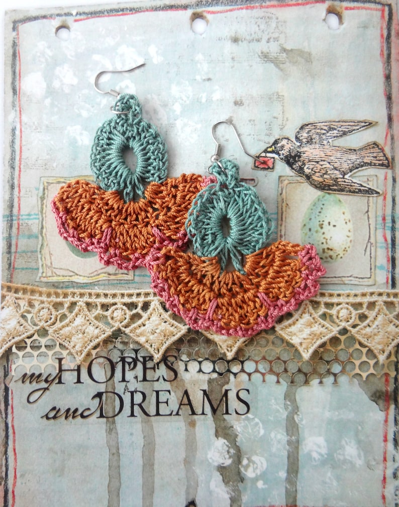 CROCHET OYA Flowerscrochet Patternoya Crochet Oyacrocheted Etsy